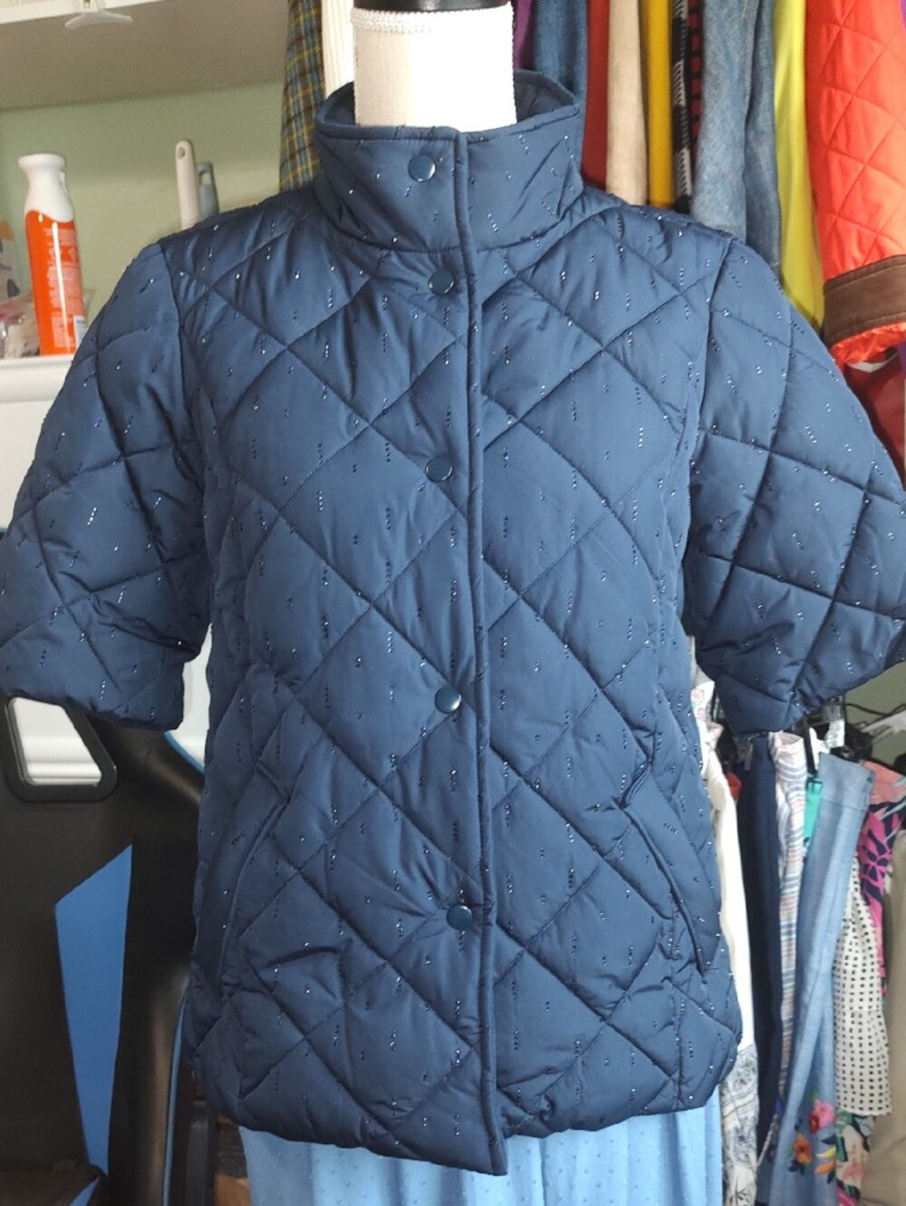 Studded Puffer Jacket NWT